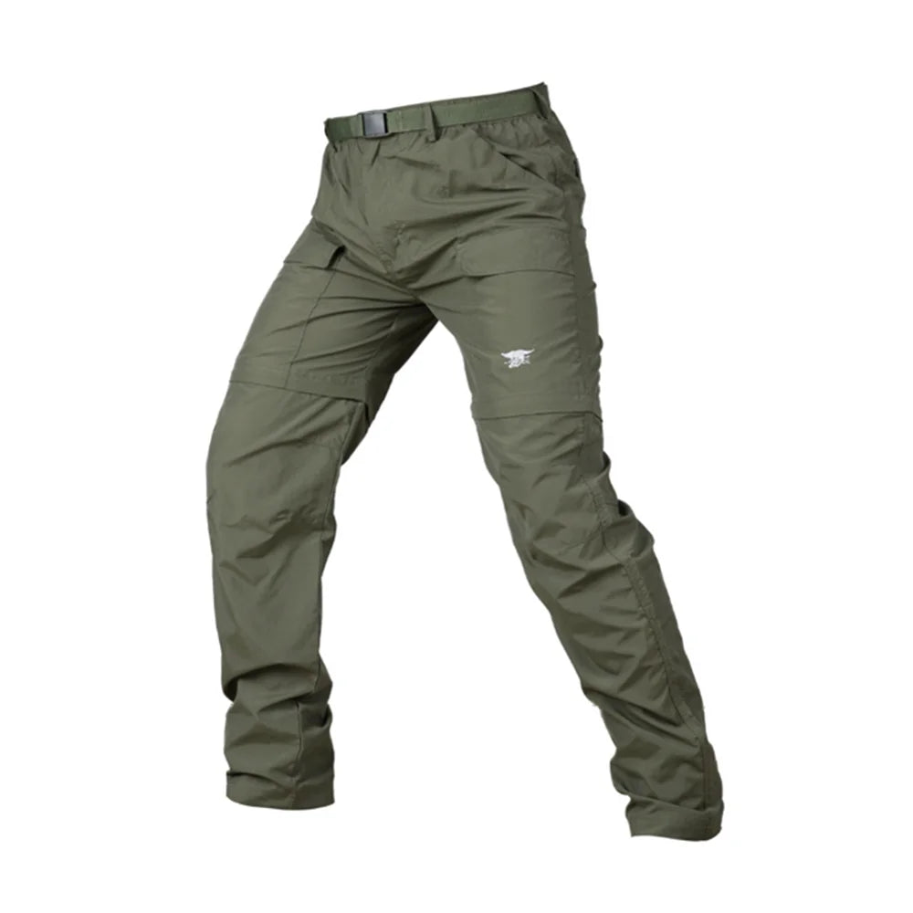 Waterproof Tactical Trousers Cargo Pants Men Outdoor Camping Mountain Pants Fishing Climbing Hiking Pants