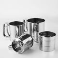 Fine Mesh Stainless Steel Sugar Flour Sieve Flour Sifter for Powdered Sugar Sift Flour Spread Toppings