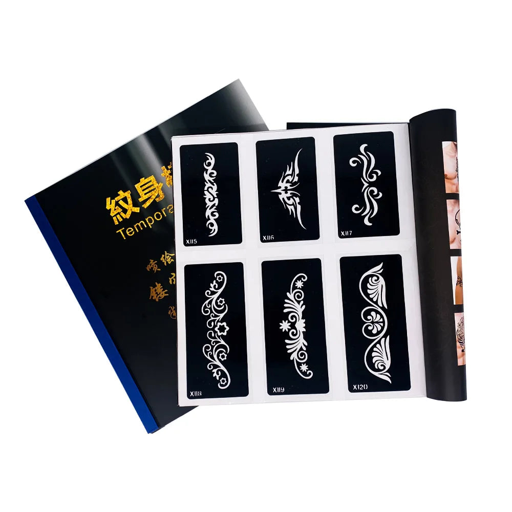 Kids Temporary Body Glitter Art Tattoo Sticker Multiple Designs