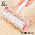 HOT SELL Plastic Manual 16cm Large Tear Type Detachable Sticky Lint Rollers for Pet Hair Dust Remover