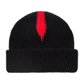 OEM ODM Custom Embroidered Fruit Pattern Beach Use Two Color Ribbed Cuff Beanie 100% Acrylic Unisex Winter Knitted Wholesale