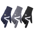 Black Lightweight Waterproof Windproof Bike Motorcycle Custom Men Winter Touchscreen Outdoor Sports Gloves Running Skiing