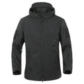 Men's Outdoor Windbreaker Combat Jacket Camouflage Uniform Camping  Softshell Hiking Jacket With Hoodie