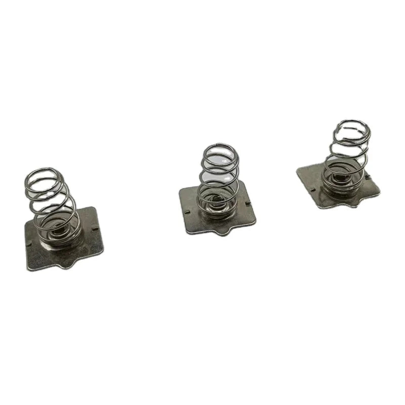 OEM Metal Copper Spring Chip Holder Clip Parts Manufacturer Customized Spring Clips Battery Contact