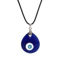 Cross-borde Blue Turkish Glass Eye Pendant Necklace Demon Eye Pendant Spot Stainless Steel Necklace
