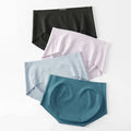 Soft Underwear Ladies Ice Silk Women's Underwear One-piece Thin Summer Underwear Women Plus Size Brief Panties