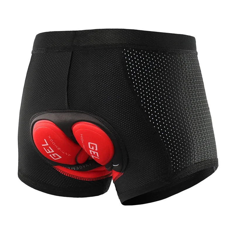 Breathable Cycling Shorts Cycling Underwear 5D Gel Pad Shockproof Bicycle Underpant MTB Road Bike Underwear Man Shorts