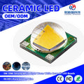5050 Ceramic LED Beads 5-8W Strong White Light Warm White Flashlight to Highlight 3V Input Voltage