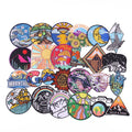 Wholesale Outdoor Adventure Patch DIY High Quality Fusible Patches for Clothing Custom Embroidery Iron on Patches