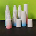 In Stock 20ml 30ml 50ml Round Gradient pink Blue Spray Airless Pump Bottle Lotion Airless Bottle Vacuum Spray Bottles