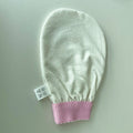 (eye Mask)Silk Exfoliating Glove 100% Floss Silk Deep Exfoliating  Dead Skin Removal Exfoliating Mitt