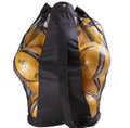 Football Bag Black High Capacity Durable  Net Bags for  Soccer Football Volleyball Basketball