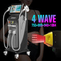Top Configuration 4 Wave 200 Millions TEC Real 755 808 940 1064 NM Diode Lasering Hair Removal Machine