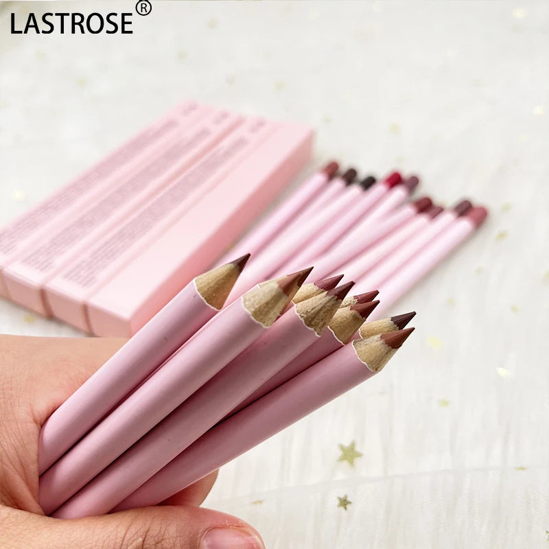 OEM logo Waterproof 26 Colors pink Tube Lipliner Brown Color Lipliner Lip Liner Pencil Private Label Lipliner Waterproof