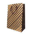 Heavy Duty Personalised Khaki Paper Bag for Gift Packaging Shopping