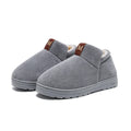 Women Men Couple Autumn Winter Micro Suede Thick Plush Fur Warm Ankle & Bootie Snow Boot Indoor Outdoor