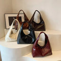 Designer Large Capacity PU Leather Underarm Hobo Bags for Women 2024 New Trend Shoulder Tote Purses and Handbags Female