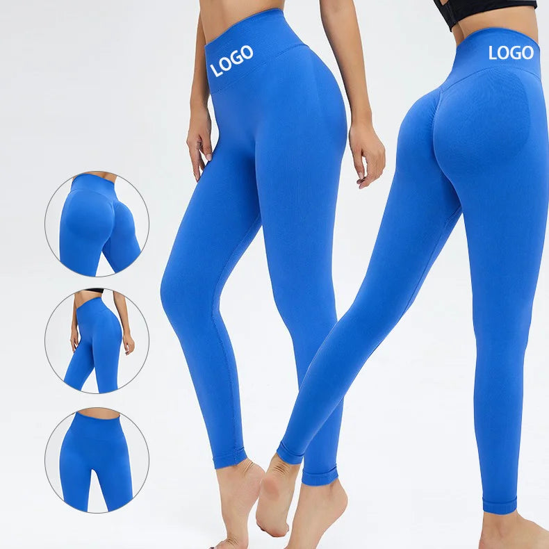 2024 Woman Fitness Clothing Seamless Yoga Gym Activewear Short Leggings Elastic Waist Printed Gym Fitness Yoga Pants for Women