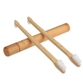 Wholesale Natural Bamboo Tube Packaging Toothbrush Biodegradable for Hotels Nylon Bristles