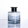 Black Reed Diffuser Botol Essential Oil Glass Bottle Reed Diffuser with Stick