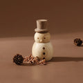 Wooden Reed Diffuser Set in Snowman Shape Aromatherapy Essential Oil Car & Indoor Desktop Decorations Fragrance Ornaments