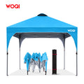WOQI Custom Printed Aluminium Folding Trade Show Tent for Outdoor Advertising and Exhibitions Even Pop-up Canopy for Beach Use