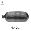 TUXING Wholesale Price ODM 1.12L 4500Psi 300Bar PCP Small Hunting Shooting Air High Pressure Aluminum Carbon Fiber Gas Cylinder