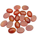 HZ Loose Gemstones Oval Red Agate Cabochons 15*20mm Crafts
