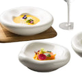 White Ceramic Show Plate Pasta Dessert Salad Appetizer Serving Tray Soup Bowl Party Home & Restaurant Tableware Set