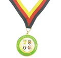 Manufacturer Factory Wholesale Cheap Custom Design Your Own Modern Zinc Alloy 3D Gold Award Marathon Running Metal Sport Medal