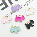 Wholesale Stocked Pet Cat Puppy Charm Necklace Dog Pendant Key Ring Pet Accessories