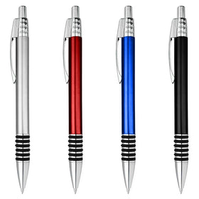 Wholesale Hot Sell Elegant Design Promotional Gift Pen Gloss Finished Barrel Aluminum Ball Point Pen Good for Custom Logo MTP006