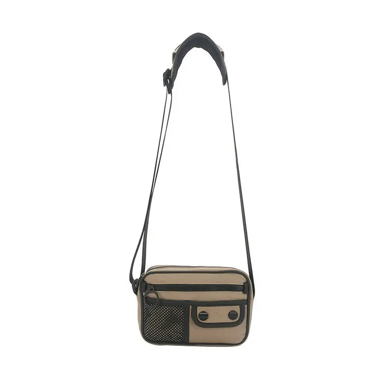 LYMECH  Sport Casual Light Weight Custom Print Logo Side Sling Crossbody Luggage Travel Shoulder Messenger Bag for Men Women