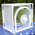 40x30x40cm PVC Reptile Cage Plastic Stable PVC Frame Insect Cage Foldable Mosquito Mesh Cages