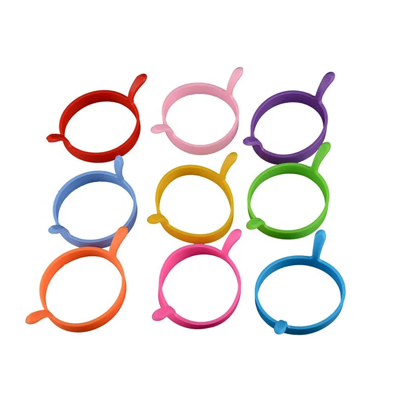 Fantastic Fried Egg Ring Omelette MakerSilicone Egg Tools Omelette Pancake Rings Cooking Tools