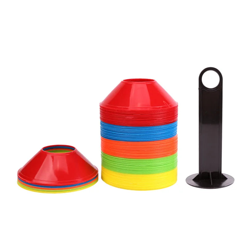 12.5cm Mini Disc Soccer Agility Training Cones-Eco-Friendly PE Material Easy Carry Customizable Brand Outdoor Basketball