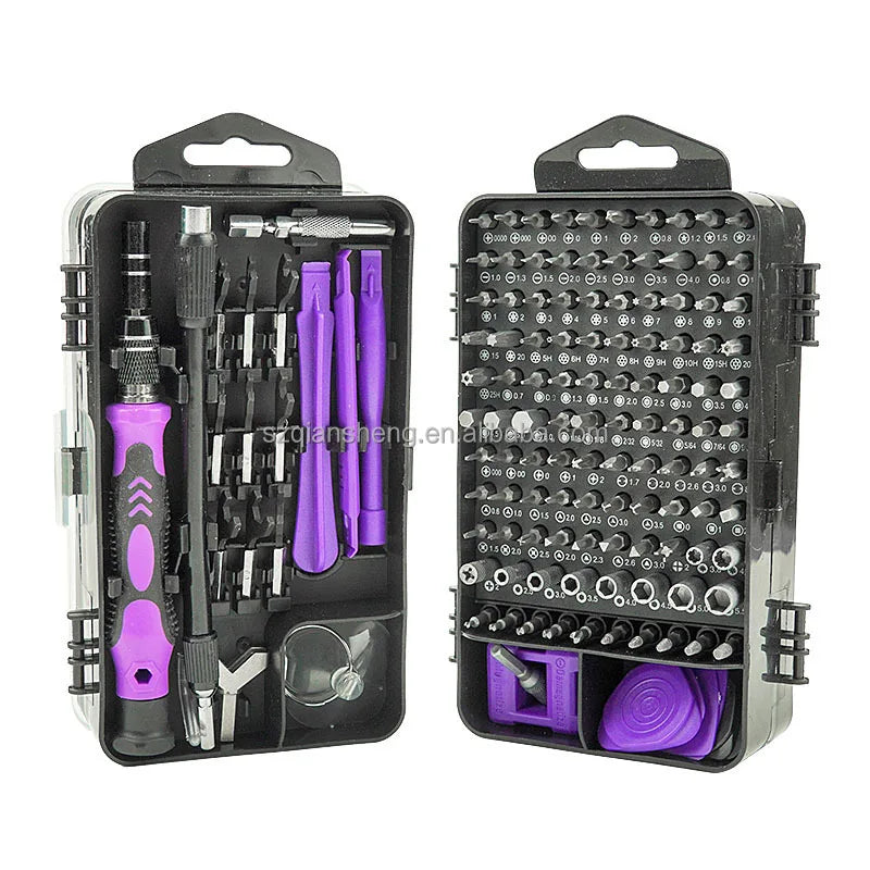 Screwdriver Set 138 in 1 Magnetic Torx Phillips Screw Bits Kit With Electrical Screwdrivers Wrench Repair Phone PC Tools