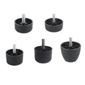 OEM 2 INCH Cabinet Leg LevelersmM8 M10 Plastic Material Apartment Furniture with Threaded Legs