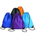 Wholesale 210d Polyester Drawstring Backpack Custom Logo Waterproof Gym Sports Storage Bag for Volleyball & Gym Use