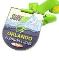 Canada's 5K SUNFIT Glitter Pearl Paint Medal Large Size Medal Is Professionally Produced by Shenzhen PBG