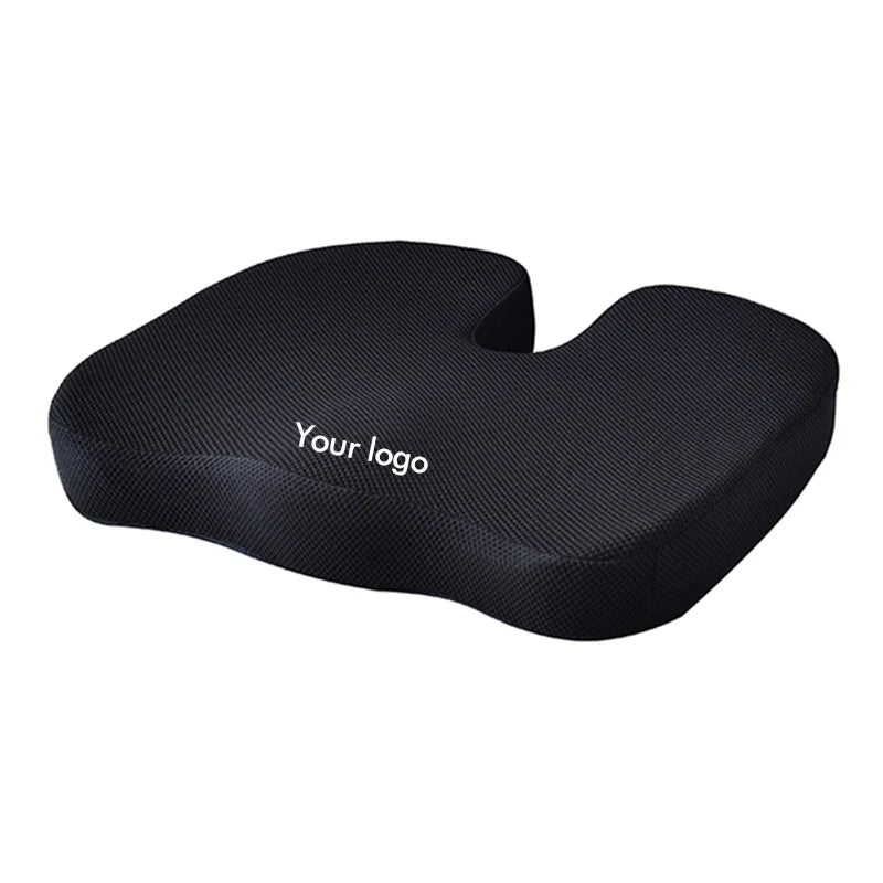 Special Portable Breathable Bamboo Office Desk Chair Memory Foam Car Seat Cushion for Long Sitting