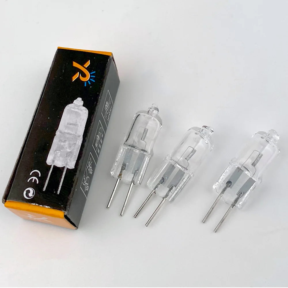 Top Quality Halogen G4 Bulb DC 12V Type G4 Halogen Lamps Lights 20W Clear Each Bulb With an Inner Box for Home Decor 4.8