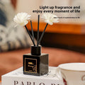 Sea Flowers Small Black Glass Eco-friendly Liquid Aromatherapy Bottle 30-Day Indoor Fragrance Oil Home Bathroom Deodorizing Air