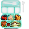 Plastic Simple Style Divided Lunch Box Microwavable Safe Oven Compatible Office Student Picnics Food Preservation Storage Box