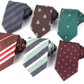 OEM Custom Neck Tie for Men School Tie Manufacturers Striped European Ties Men for Business Wedding