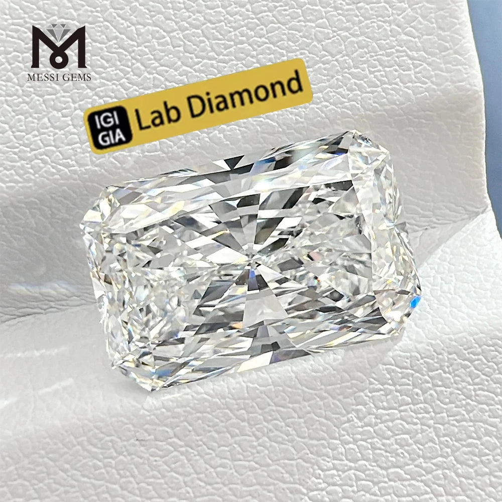 IGI Certified Radiant D VVS VS 1CT 2CT 3CT 4CT 5CT Loose Created Diamond Wholesale HPHT CVD Lab Grown Diamond