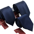 Shengzhou 1200 Needles Plain Neck Ties Men Solid Black Basic Woven Cheap Neckties Ties for Men Business