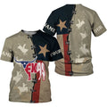 Fitspi Personalized Name Texas Flag Map Don't Mess With Texas Shirts 3d Unisex Shirt for Men Women Adult Size S-6xl
