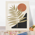 Wholesale Sun DIY Oil Paint by Numbers Painting Landscape Adults Southeast Asia Handpainted Plant Picture Wall Home Decor Custom