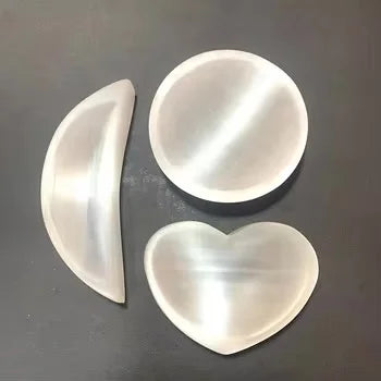 Handmade Factory-Price Round Shape Selenite Bowl Natural Gemstone Crystals for Healing Stone Crafts
